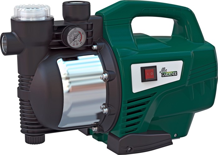 Mr. Gardener Gartenpumpe GP 4600 VFI, 1100 W, Fördermenge: 4600 l/h,  5112